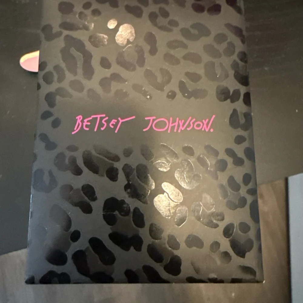 Betsey Johnson Pink and Silver Crystal Watch - Picture 3 of 3